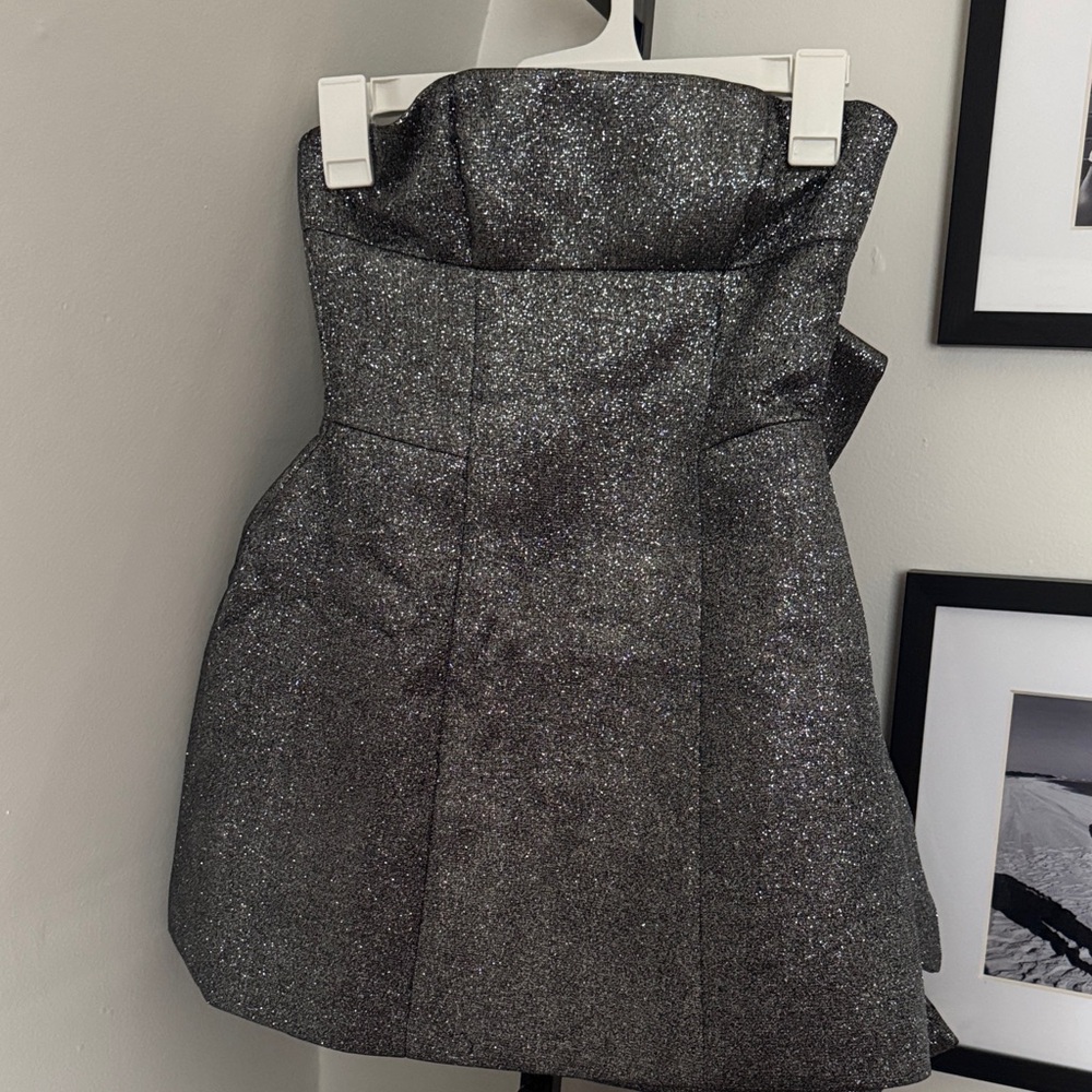 Sparkling Black Mini Dress